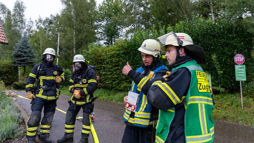 Gemeinsame Übung in Halbmeil