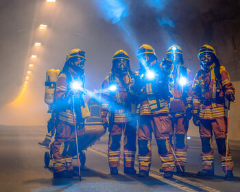 Tunnelübung Reutherbergtunnel 2023